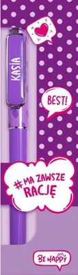 Imagen del producto de Bolígrafo Pop Art - Kasia - Regalos Be-Happy