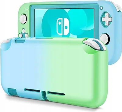 Produktbild von Ochranný kryt pro Nintendo Switch Lite 5,5" Green Blue