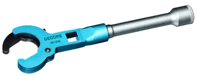 Produktbild von GEDORE 381000 Hahnblockschlüssel-Set mit Verlängerung 125 mm, 2233673