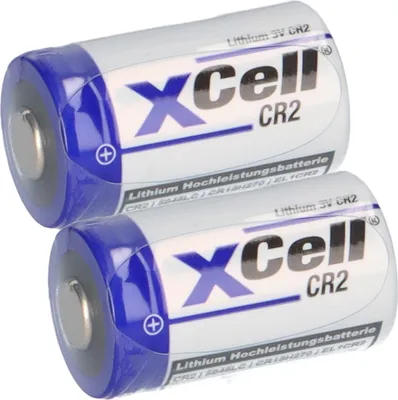 Zdjęcie produktu dla 2x Fotobateria XCell CR2 Lithium 3V 850mAh CR15H CR15H270 CR17355 DLCR2 CR15H270
