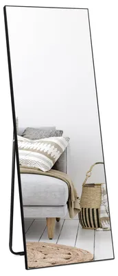 Image de Miroir plein pied, Noir, 150 x 51 cm
