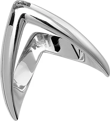 Produktbild von Moderner 925 Sterling Silber Damen - Wünschelrute Ring, 51 (16.2); TRS22203RSL