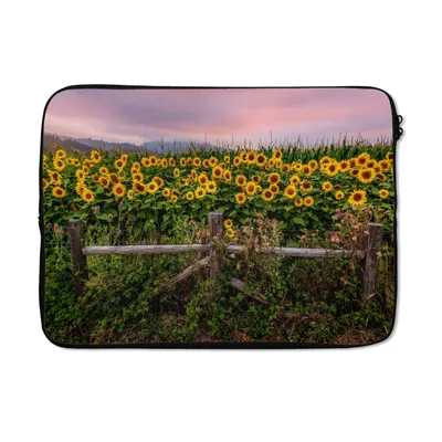 Produktbild von MuchoWow® Laptop Hülle 14 ZollSonnenblume - Blumen - Pflanzen Laptoptasche - Laptoptasche - Stoßsicher - Schutzhaube