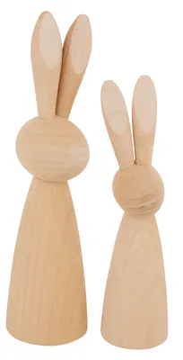 Productafbeelding van Creativ Company 57895, Hout, Hout, Dieren, 2 stuks, 2 stuks, 40 mm