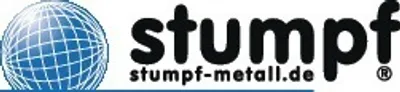 A logo with a globe and the text "stumpf-metall.de" is displayed.