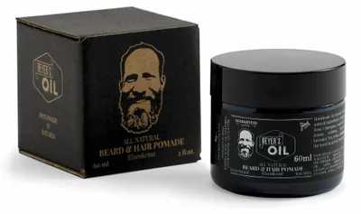 Produktbild von Beyer's Oil Bart- & Haarpomade Eisenkraut – 60ml