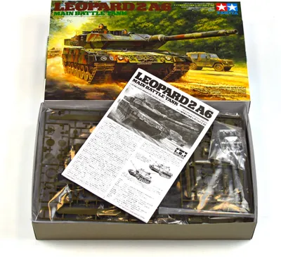 Produktbild von Tamiya 1:35 Bundeswehr Leopard 2A6 (3)
