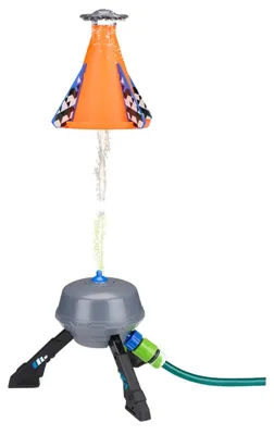 Produktbild von WaterZone Wasser Raketen Spielzeug Außenspielzeug - Wasserspielzeug - Spielzeugrakete Inkl. Montagematerial - Orange