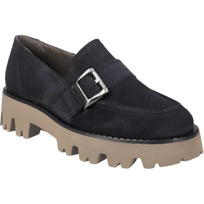 Produktbild von Paul Green Slipper & Mokassin 1050-004, Rauleder, Blau, Damen