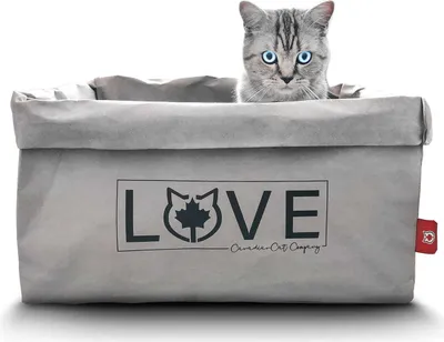 Produktbild von Winnipeg- Waschbares Katzenbett aus Stoff von Canadian Cat