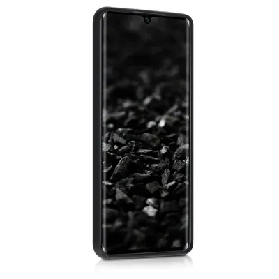 Produktbild von kwmobile Handyhülle kompatibel mit Xiaomi Mi Note 10 / Note 10 Pro Hülle - Handy Case aus weichem Silikon in Schwarz matt