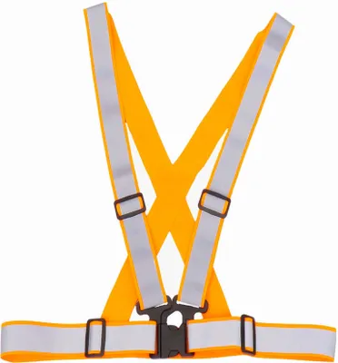 Produktbild von Orangene Reflexionssicherheitsgurte mit universeller Passform AMIO-03939