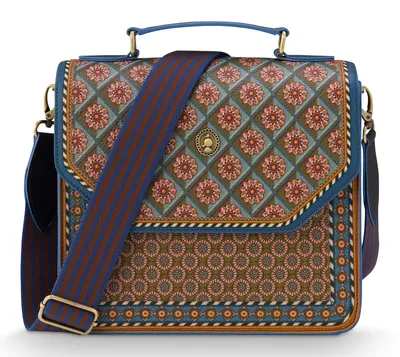 Immagine prodotto di Pip Studio borsa a tracolla borsetta Frances Cross Body Bag Imani Blue multicolore