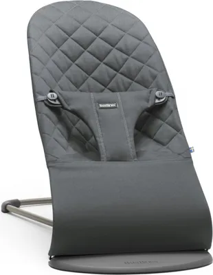 Produktbild von BABYBJÖRN Bouncer Bliss - Anthrazit Baumwolle