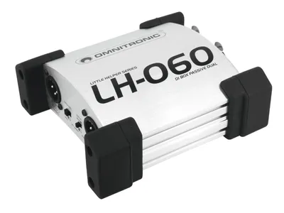 Produktbild von Omnitronic LH-060 Duale PRO DI-Box,passiv (10355060)
