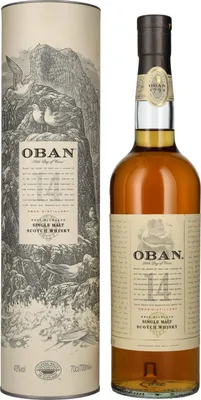 Produktbild von Oban 14 Jahre Single Malt Scotch Whisky | 43 % vol | 0,7 l