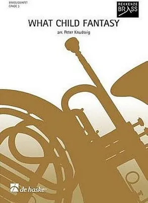 Produktbild von What Child Fantasy for 2 trumpets,horn, trombone and tuba