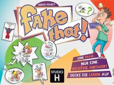 Obrázok produktu pre Asmodee Fake That! (DE) - Kvízová hra (+)