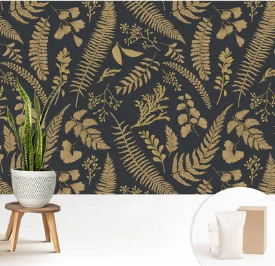 Obrázek produktu pro Samolepicí fototapeta – 208 x 146 cm – tapeta – nástěnná tapeta – nástěnné obrazy – samolepicí fólie – dekorativní fólie – tapetová fólie – stěna – dekorace – obývací pokoj – botanické listy