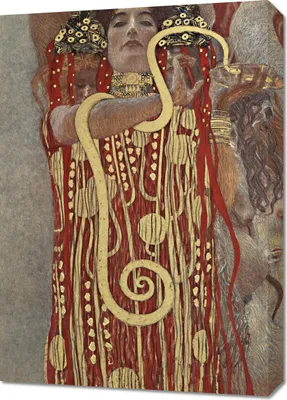 Immagine prodotto di Quadro 50x70 cm Hygieia, Gustav Klimt Vintage per il salotto