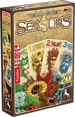 Produktbild von 18281G - 4 Seasons, Kartenspiel, ab 8 Jahre