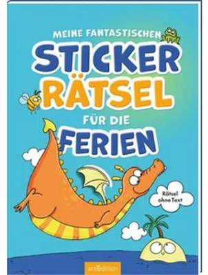 Obrázek produktu pro Meine fantastischen Sticker-Rätsel für die Ferien
