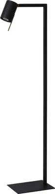 Produktbild von Stehleuchte Metall GU10 130 cm hoch Schwarz Modern Stehlampe