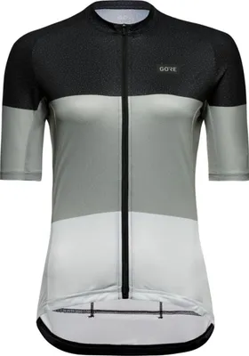 Produktbild von GORE Kurzarm Fahrradtrikot - SPIRIT STRIPES - Schwarz/Grau XS