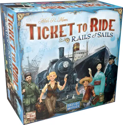 Immagine prodotto di Gioco da tavolo Ticket to Ride - Rails & Sails