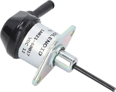 Obrázek produktu pro 12V DC elektromagnetický ventil pro vypnutí paliva 1A021?60017 Ventil pro vypnutí motoru pro Kubota V2003