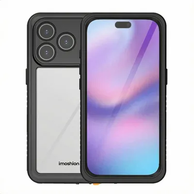 Imagen del producto de Funda impermeable 360 para Apple iPhone 17 Pro Max - Negro