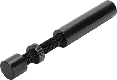 A black adjustable GPU brace is shown against a white background.