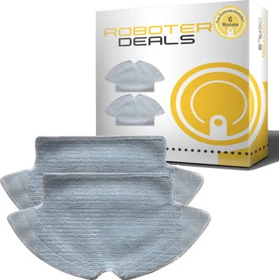 Produktbild von Mikrofaserpads (2 Stück) für 360 S6 Staubsaugroboter Modelle