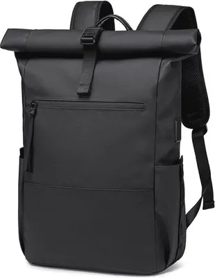 Zdjęcie produktu dla Duży, wodoodporny plecak typu rolltop, idealny do laptopa (16 cali) – plecak do szkoły, pracy i podróży