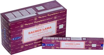 Image de Encens Satya Lama sacré - 180 bâtonnets