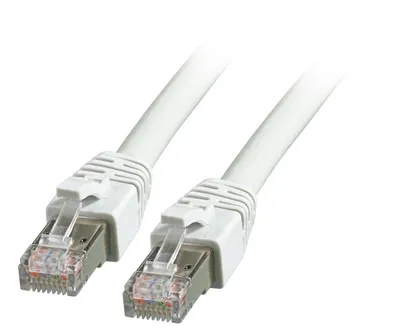 Image de EFB RJ45 Patchkabel S/FTP, Cat.8.1,BC, LSZH, 3m, grau