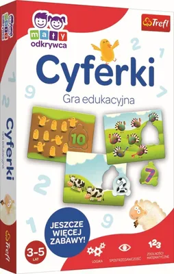 Zdjęcie produktu dla TREFL GRA Cyferki / Mały Odkrywca 01946