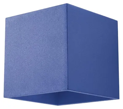 Image de Applique QUAD 1 outremer 1xG9  8W aluminium 10x12x10cm Sollux Lighting