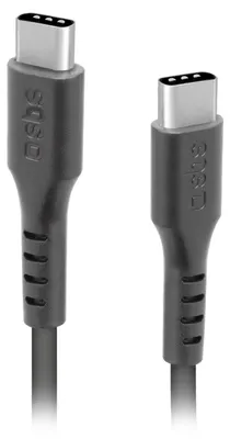 Obrázok produktu pre SBS TECABLETCC31K, 1,5 m, USB C, USB C, USB 3.2 Gen 1 (3.1 Gen 1), Čierna