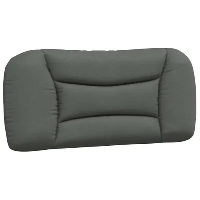 Obrázek produktu pro Polštář na čelo postele Hvar tmavě šedý 90 cm textil