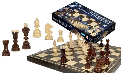 Produktbild von Holz Schach Diamant MAGIERA