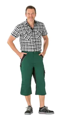 Produktbild von Plaline 3/4 Hose grün/schwarz Größe S