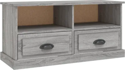 Obrázek produktu pro vidaXL TV skříňka Grey Sonoma 93x35,5x45 cm výrobek ze dřeva