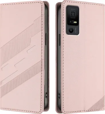 Obrázek produktu pro Pouzdro pro TCL 40 NXTpaper 5G,Polyuretankožené peněženkové pouzdro s přihrádkou na karty a funkcí stojánku Pink