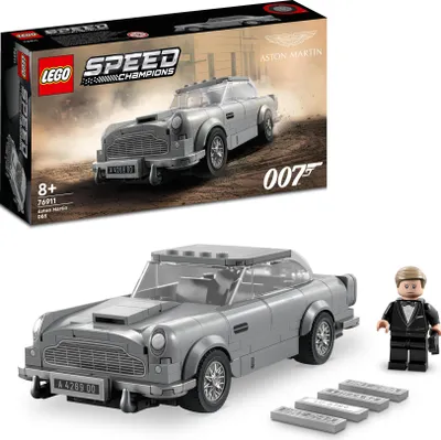 Produktbild von LEGO 76911 Speed Champions 007 Aston Martin DB5, James Bond Spielzeug, Automodell Nachbildung mit Minifigur, Keine Zeit zu Sterben, Set zum Sammeln