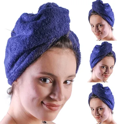 Immagine prodotto di Asciugamani per capelli in Cotonelogico al 100% - Funzione ad asciugatura rapida