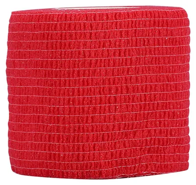 Produktbild von Tattoo-Zubehör, selbstklebende elastische Bandage, Fingerschutz, Sportband (rot)