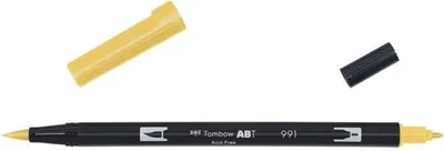 Produktbild von Tombow Tombow ABT Dual Brush Pen 991 Hellocker