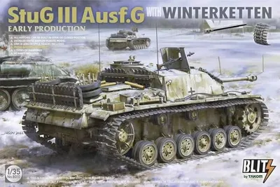 Obrázek produktu pro TAKOM MODEL TAK8010 StuG.III Ausf.G raná výroba s Winterketten