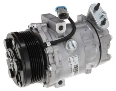 Produktbild von Klimakompressor 12 V R 134a Ø 109 mm VALEO passend für u.a. OPEL ASTRA
